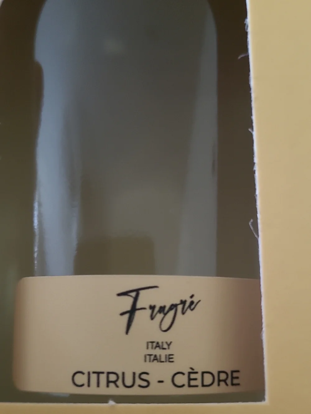 Fragre Italy Citrus Reed Diffuser - 8.5 fl oz